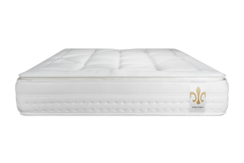Matelas 180x200 cm Ressorts ensachés et Mémoire de forme - Vingt-Huit PLUS