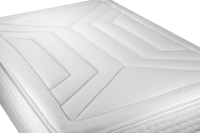 Matelas 140x200 cm Ressorts ensachés et Mémoire de forme - Vingt-Quatre PLUS