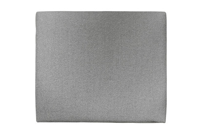 Tête de lit 150 cm Tapissée - Tissu Bouclette Gris