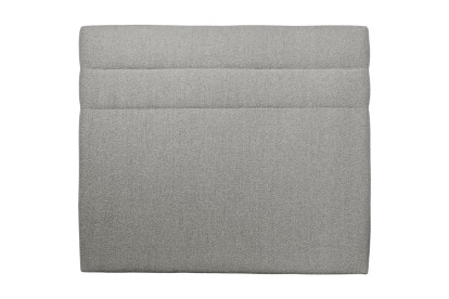 Tête de lit 180 cm Lignes - Tissu Bouclette Gris