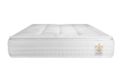 Pack lit complet 160x200 cm - Matelas + Sommier Gris + 2 oreillers + Couette - Vingt-Huit PLUS