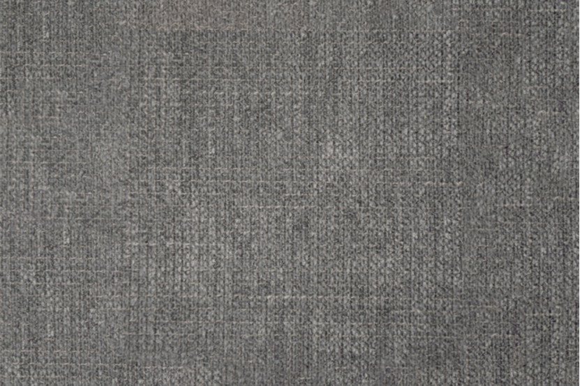 Tête de lit 135 cm Lignes - Tissu Toile Natté Gris Anthracite
