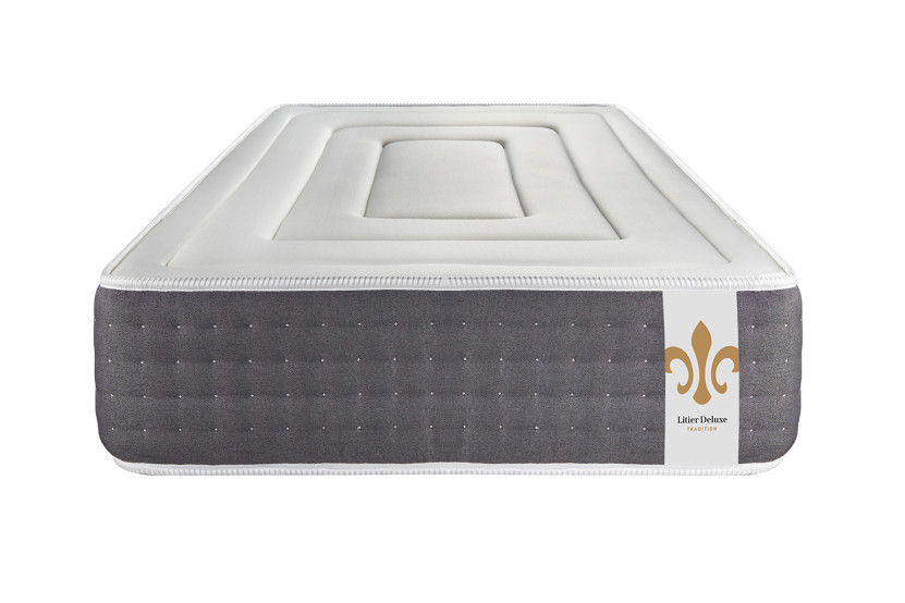 Matelas 90x200 cm Ressorts ensachés et Mémoire de forme - Vingt-Six