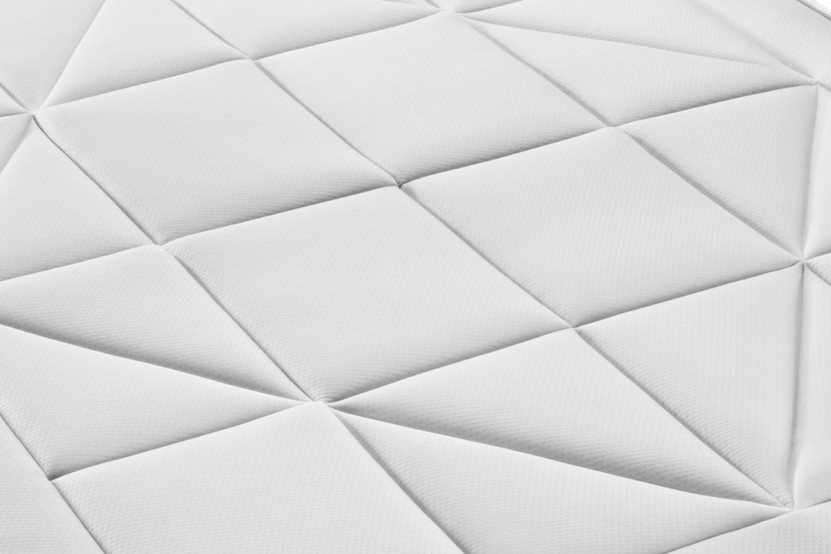 Ensemble Matelas Sommier 90x190 cm - Sommier Gris (en kit) - Vingt-Huit
