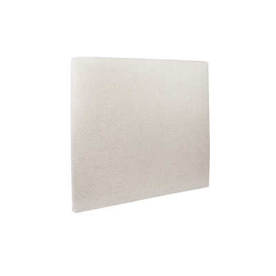 Tête de lit 180 cm Tapissée - Tissu Bouclette Beige Clair