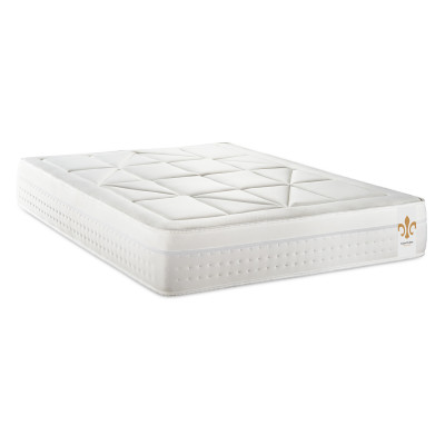 Ensemble Matelas Sommier 160x200 cm - 2 Sommiers Gris - Vingt-Huit