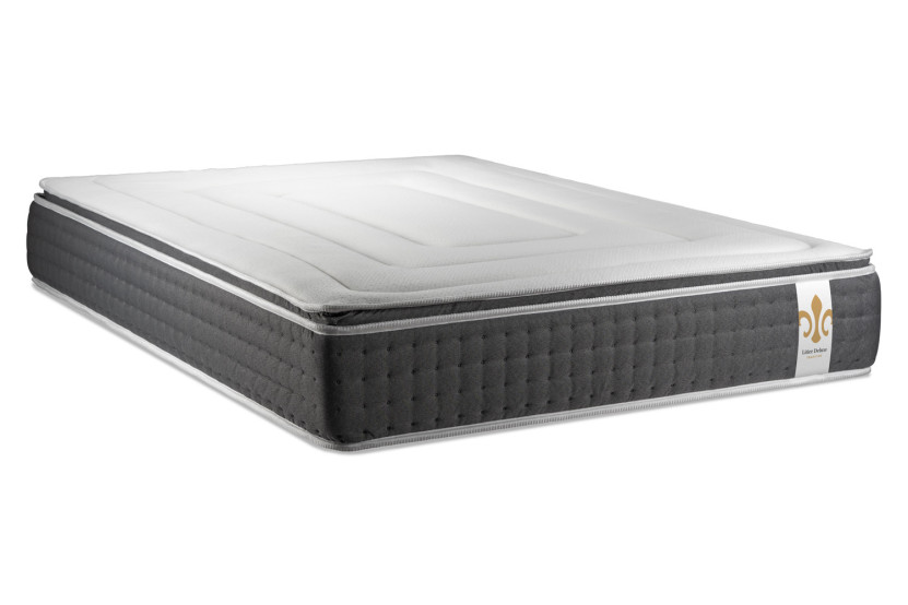 Matelas 180x200 cm Ressorts ensachés et Mémoire de forme - Vingt-Six PLUS