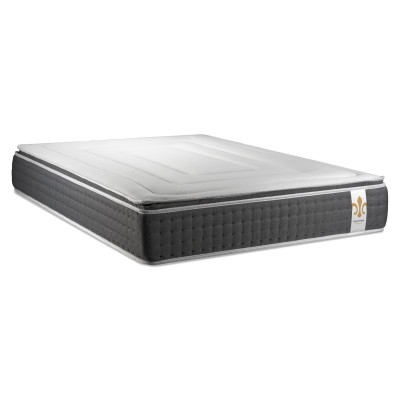 Matelas 140x200 cm Ressorts ensachés et Mémoire de forme - Vingt-Six PLUS