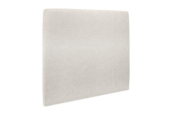 Tête de lit 160 cm Tapissée - Tissu Toile Natté Beige Clair