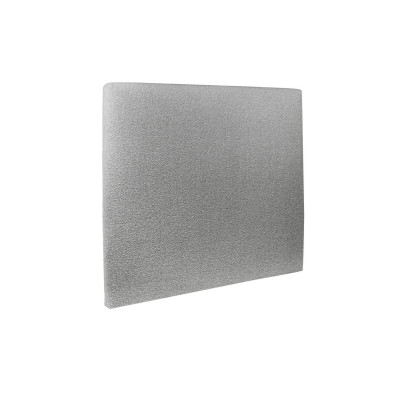 Tête de lit 160 cm Tapissée - Tissu Bouclette Gris
