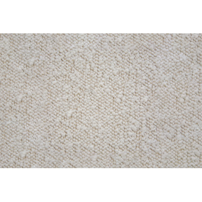 Tête de lit 200 cm Capitonnée - Tissu Bouclette Beige Clair