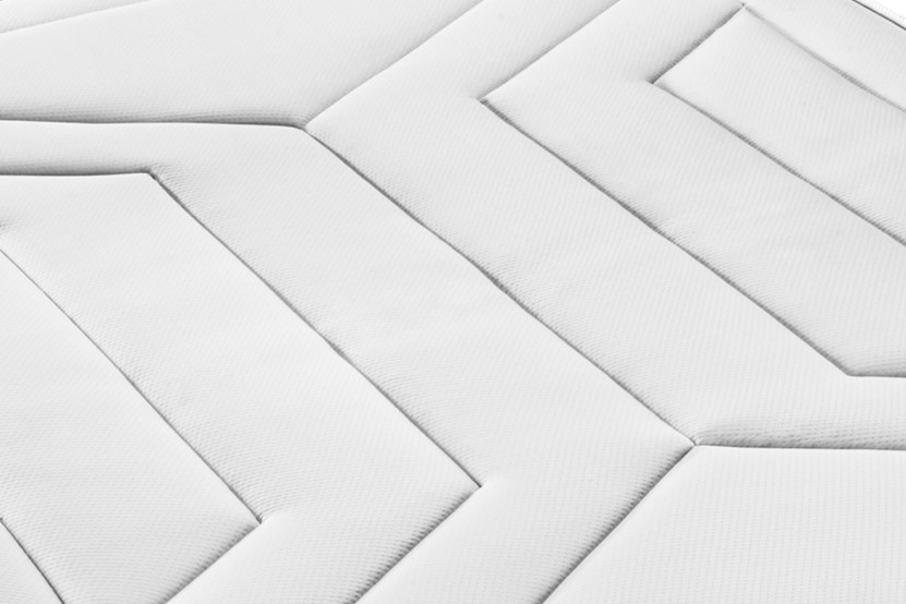 Matelas 90x200 cm Ressorts ensachés et Mémoire de forme - Vingt-Quatre